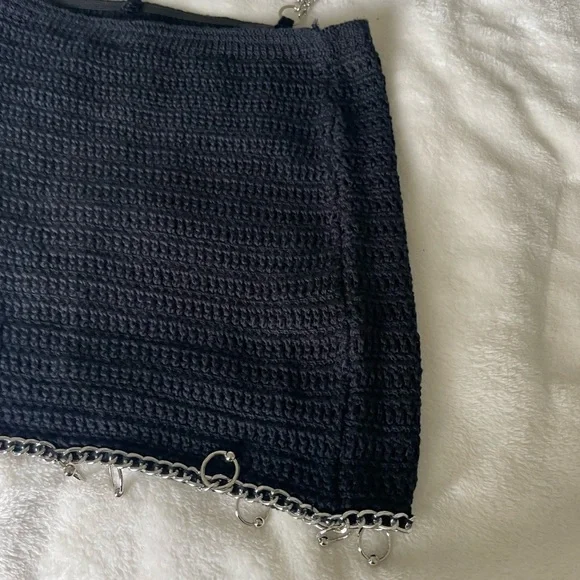 Rosewood Black Chain Detail Dress - Picture 8 of 13